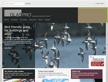 Tablet Screenshot of glas-pro.com